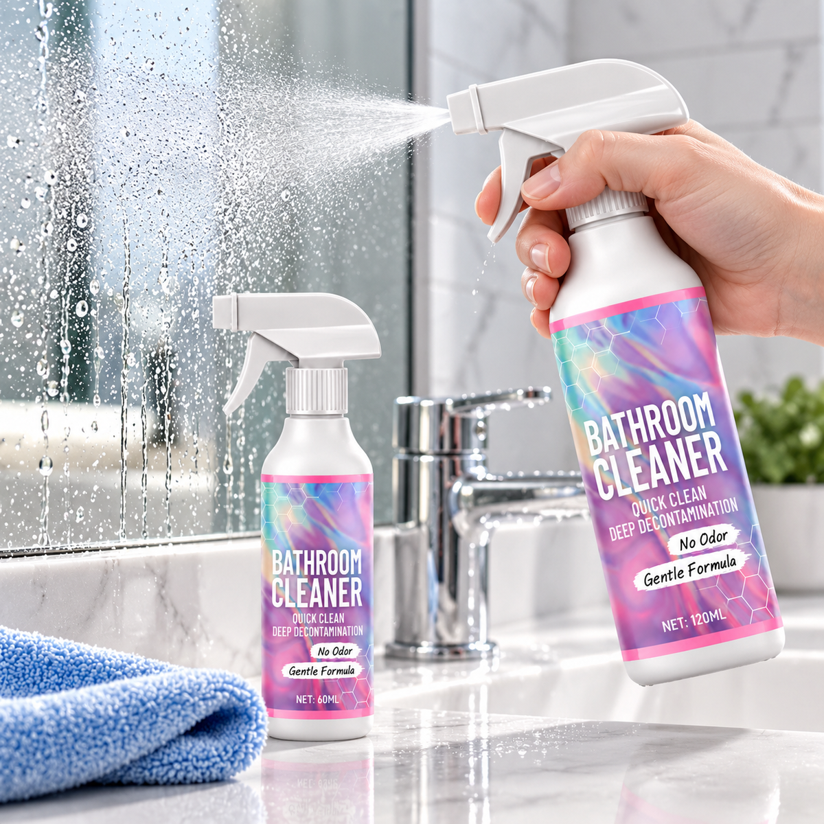 Multi-Purpose Bathroom Cleaning Spray